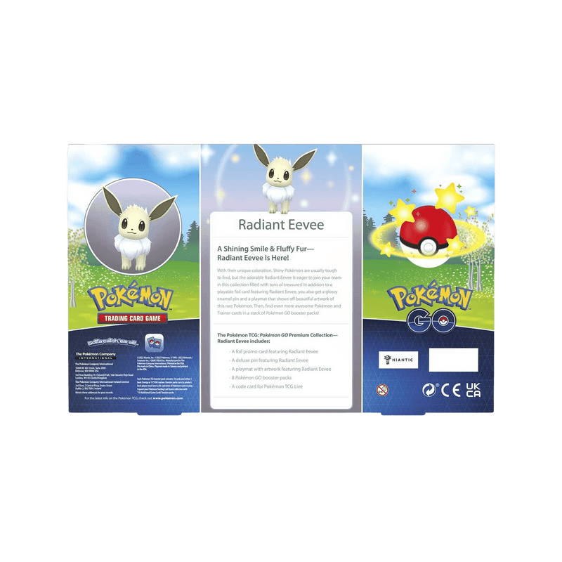 Pokemon TCG: Pokémon GO Premium Collection Box - Radiant Eevee - The Card Vault
