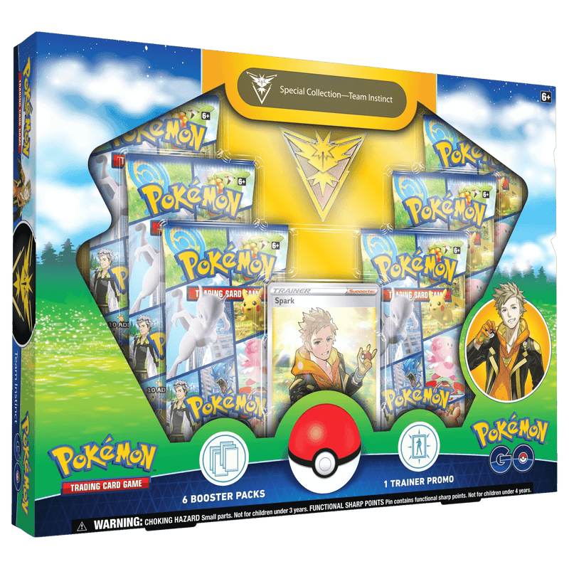 Pokemon TCG: Pokémon GO Special Collection Box - Team Instinct - The Card Vault