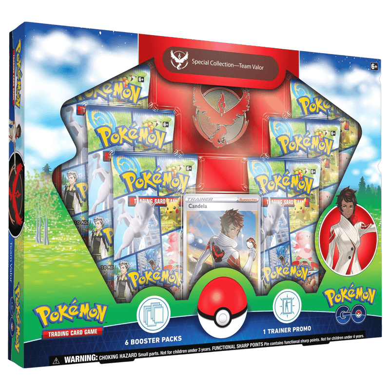 Pokemon TCG: Pokémon GO Special Collection Box - Team Valor - The Card Vault