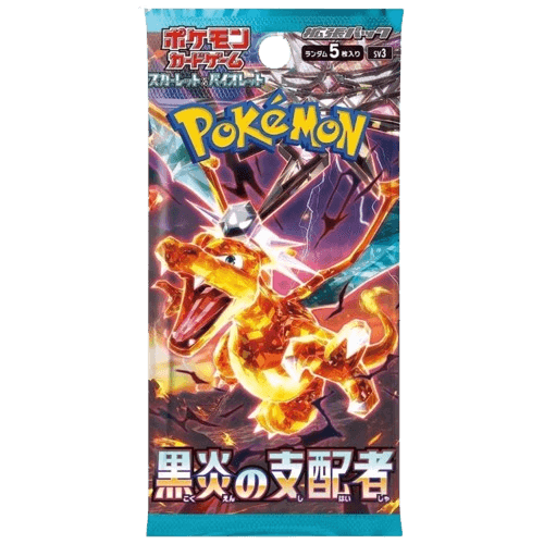 Pokemon TCG - Ruler of the Black Flame (sv3) - Booster Box (Japanese) - The Card Vault