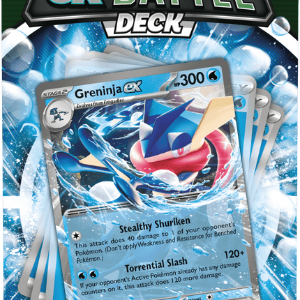 Pokemon TCG - Scarlet & Violet - Greninja Ex Battle Deck - The Card Vault