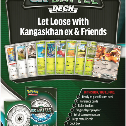 Pokemon TCG - Scarlet & Violet - Kangaskhan Ex Battle Deck - The Card Vault
