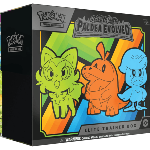 Pokemon TCG - Scarlet & Violet - Paldea Evolved Elite Trainer Box - The Card Vault