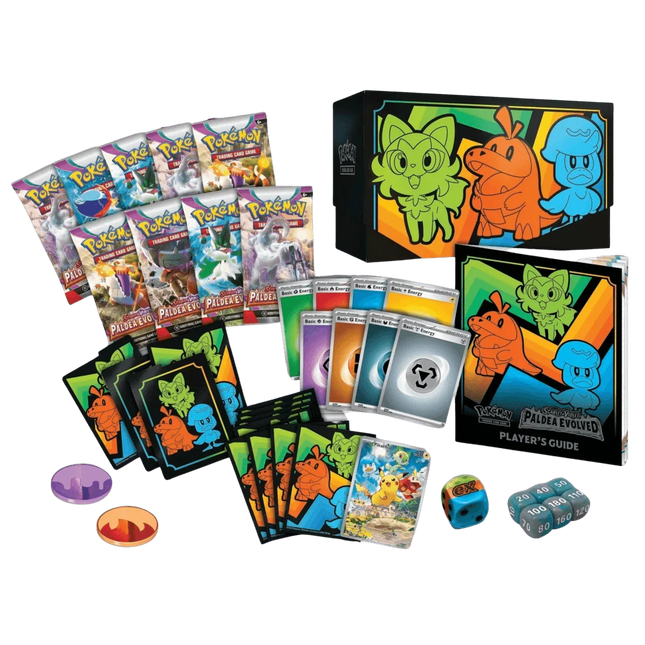 paldea evolved booster box uk Pokemon Half (18 Packs) Eterna Cards Pokmon Scarlet And Violet Paldea
