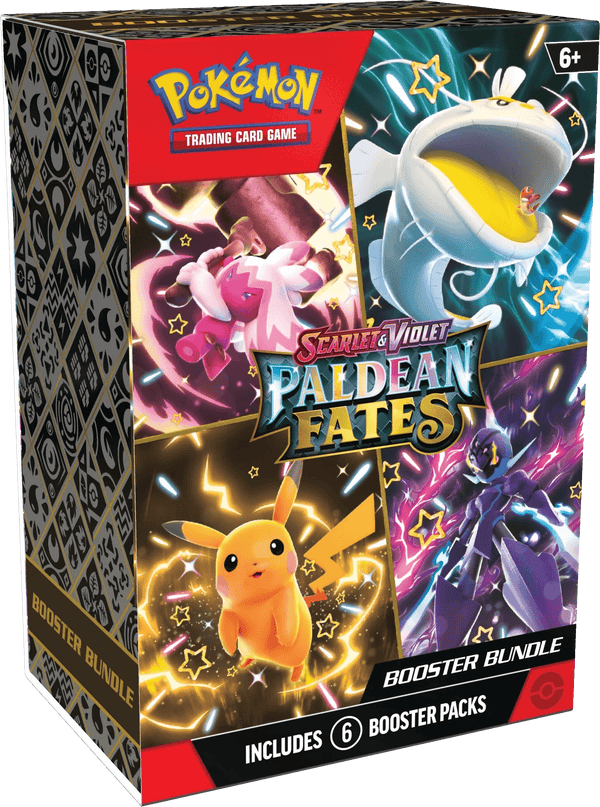 Pokemon TCG - Scarlet & Violet - Paldean Fates - Booster Bundle - The Card Vault