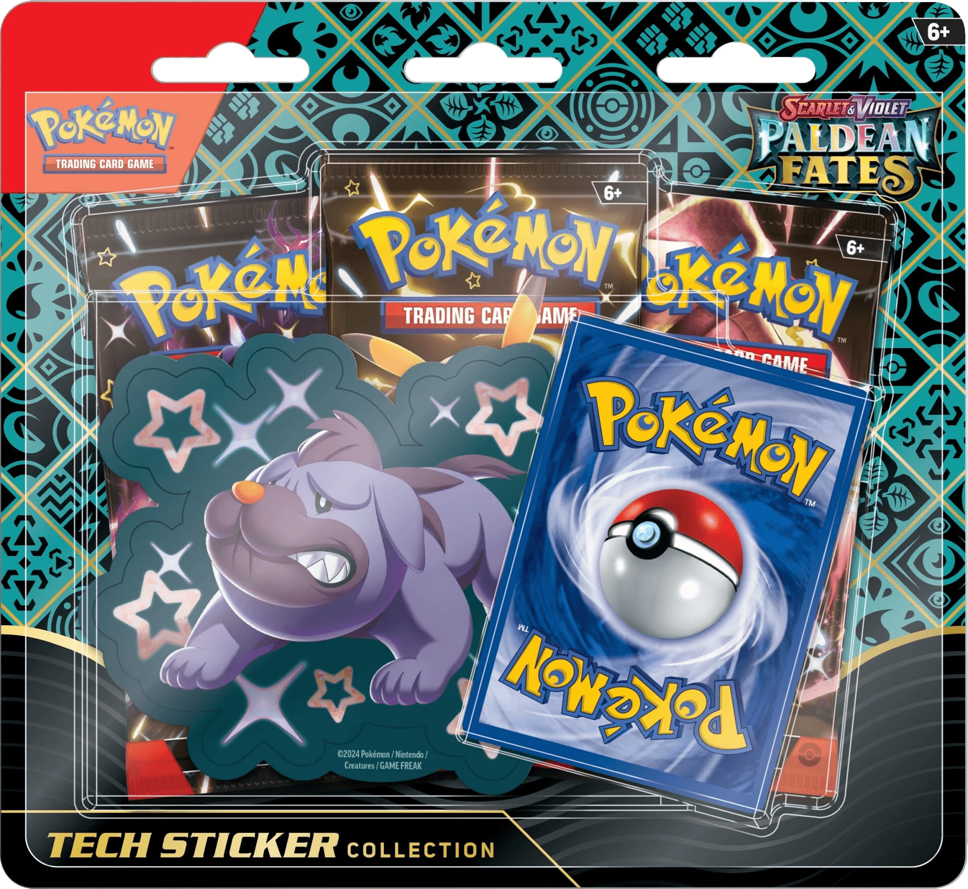 Pokemon TCG - Scarlet & Violet - Paldean Fates - Tech Sticker Collection - The Card Vault