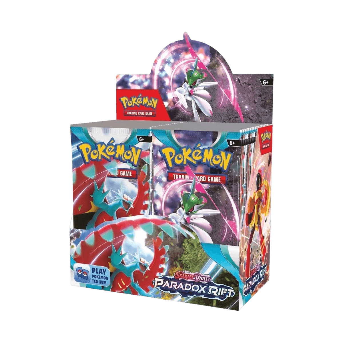 Pokemon TCG - Scarlet & Violet - Paradox Rift - Display Case (6x Booster Boxes) - The Card Vault