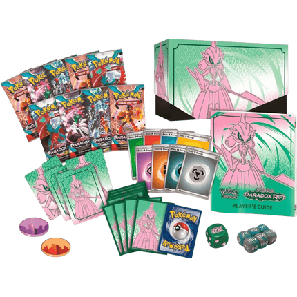 Pokemon TCG - Scarlet & Violet - Paradox Rift - Elite Trainer Box (Iron Valiant) - The Card Vault