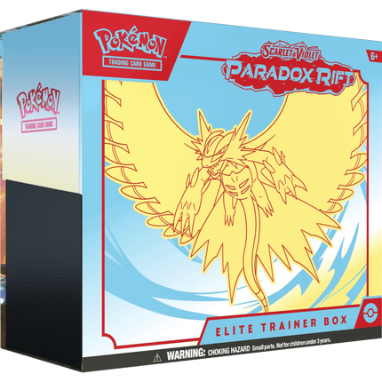 Pokemon TCG - Scarlet & Violet - Paradox Rift - Elite Trainer Box (Roaring Moon) - The Card Vault