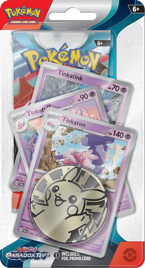 Pokemon TCG - Scarlet & Violet - Paradox Rift - Premium Checklane Blister Pack - The Card Vault