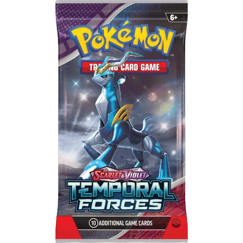 Pokemon TCG - Scarlet & Violet - Temporal Forces - 3-Pack Blister (Cleffa) - The Card Vault