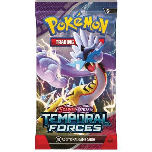 Pokemon TCG - Scarlet & Violet - Temporal Forces - 3-Pack Blister (Cleffa) - The Card Vault