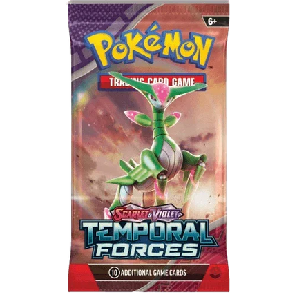 Pokemon TCG - Scarlet & Violet - Temporal Forces - 3-Pack Blister (Cyclizar) - The Card Vault