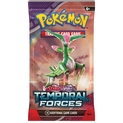 Pokemon TCG - Scarlet & Violet - Temporal Forces - 3-Pack Blister (Cyclizar) - The Card Vault