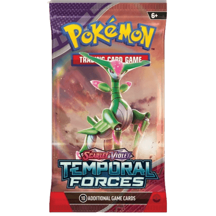 Pokemon TCG - Scarlet & Violet - Temporal Forces - Booster Pack - The Card Vault