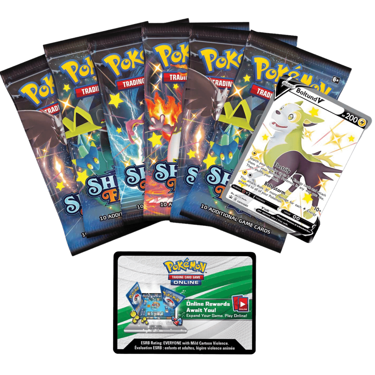 Pokemon TCG: Shining Fates Tin - Boltund - The Card Vault