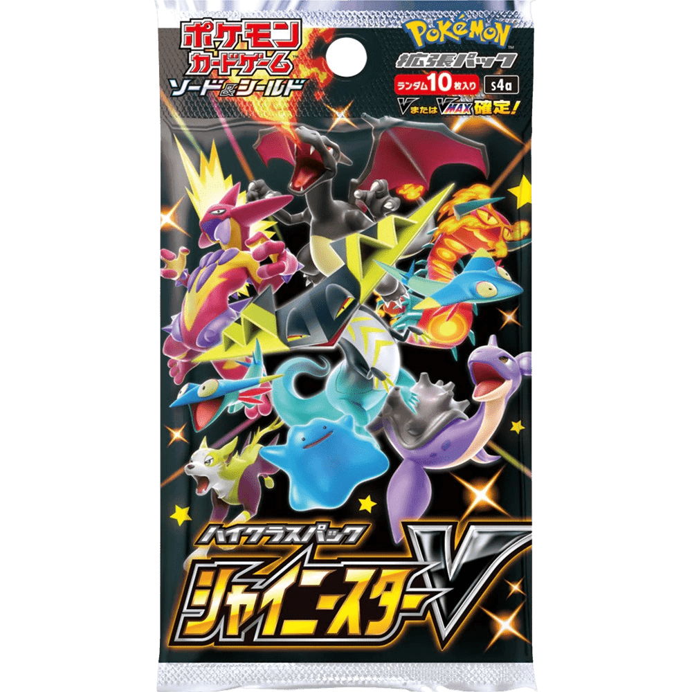 Pokemon TCG: Shiny Star V (s4a) Booster Pack (Japanese) - The Card Vault