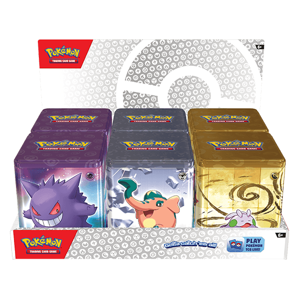Pokemon TCG: Stacking Tins (March 2024) - The Card Vault