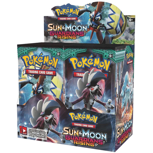 Pokemon TCG - Sun & Moon - Guardians Rising Booster Box The Card Vault Pokemon TCG - Sun & Moon - Guardians Rising Booster Box The Card Vault