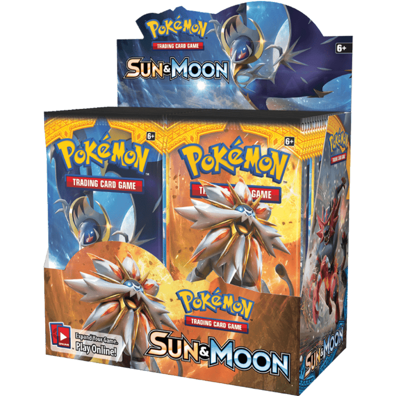 Pokemon TCG - Sun & Moon - Sun & Moon Base Set Booster Box - The Card Vault