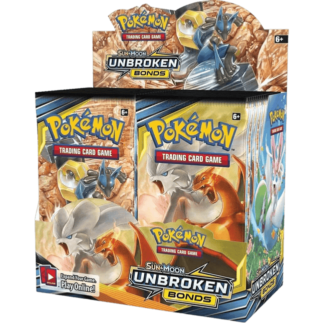 Pokemon TCG - Sun & Moon - Unbroken Bonds Booster Box - The Card Vault