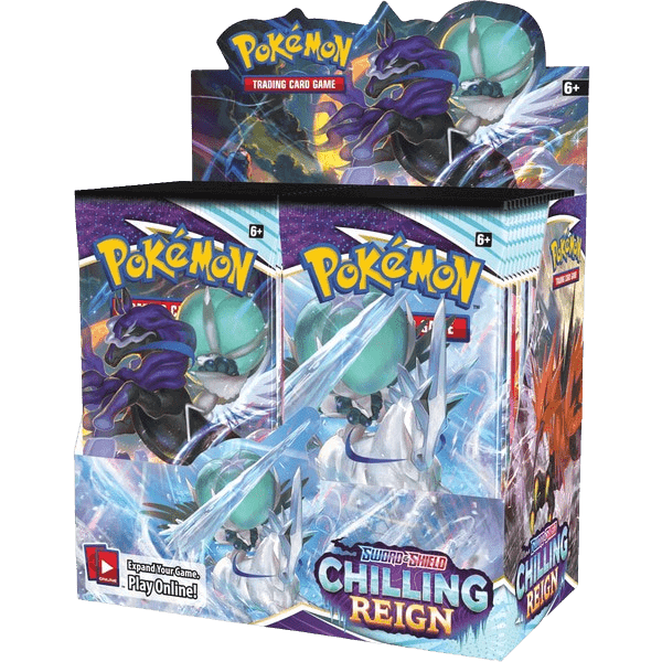 Pokemon TCG - Sword & Shield - Chilling Reign Booster Box - The Card Vault