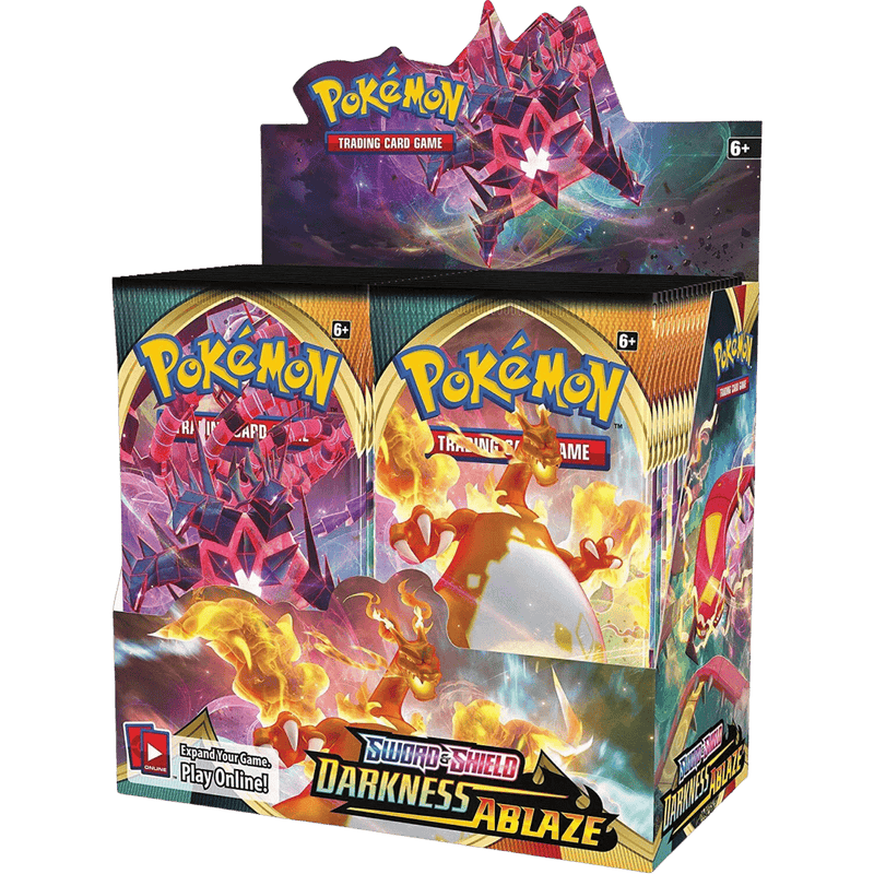 Pokemon TCG - Sword & Shield - Darkness Ablaze Booster Box - The Card Vault