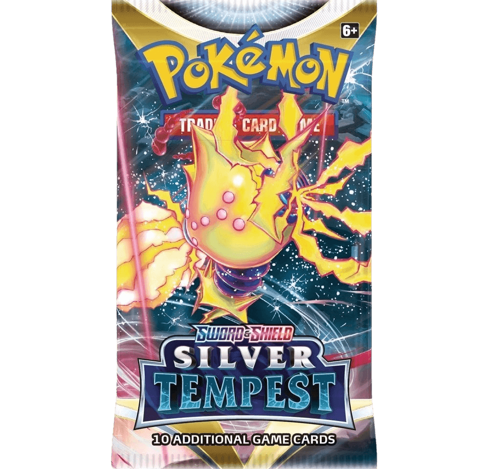 Pokemon TCG - Sword & Shield - Silver Tempest Booster Pack - The Card Vault