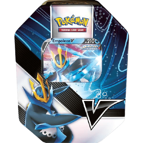 Pokemon TCG: V Strikers Tin - Empoleon V - The Card Vault