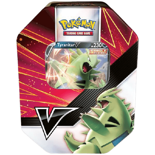 Pokemon TCG: V Strikers Tin - Tyranitar V - The Card Vault
