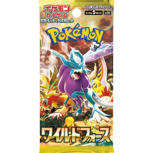 Pokemon TCG - Wild Force (sv5K) - Booster Box (Japanese) - The Card Vault