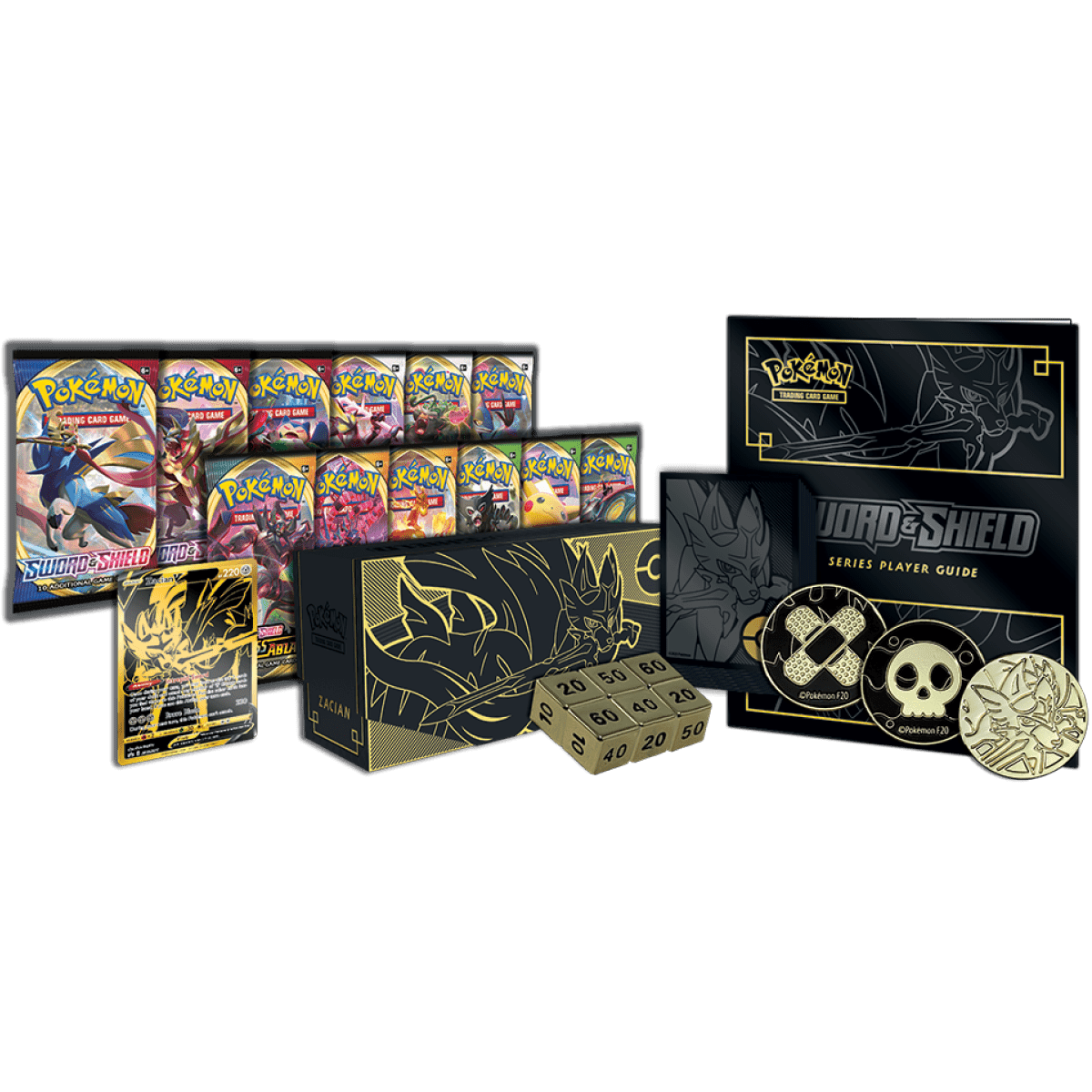 Pokemon TCG: Zacian Elite Trainer Box Plus - The Card Vault