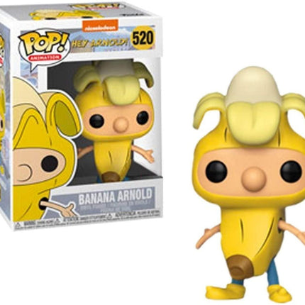 POP Animation: 90s Nick - Arnold - Banana (Exc) - The Card Vault