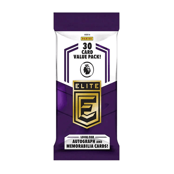 Premier League 2021/22 Donruss Elite Football (Soccer) - Fat Pack Booster Pack - The Card Vault