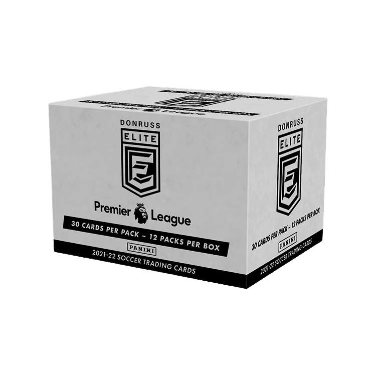 Premier League 2021/22 Donruss Elite Football (Soccer) - Fat Pack Display Case (10x Fat Pack Boxes) - The Card Vault