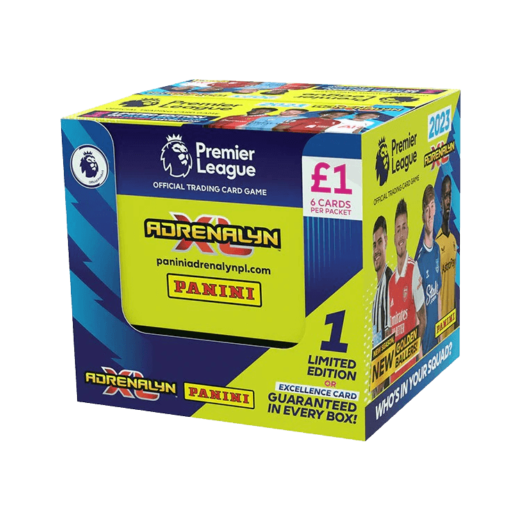 Premier League 2022/23 Adrenalyn XL Football (Soccer) - Booster Box (70 Packs) - The Card Vault