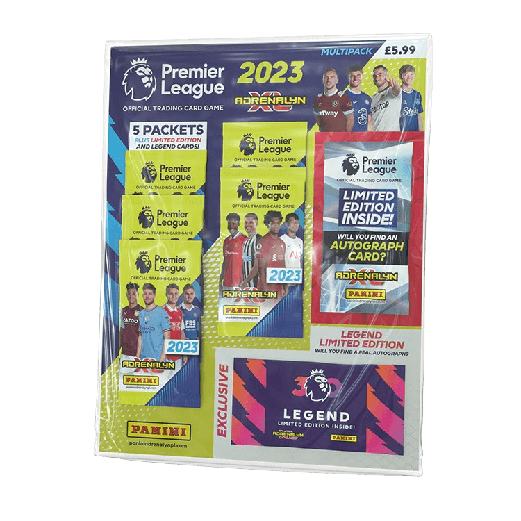 Premier League 2022/23 Adrenalyn XL Football (Soccer) - Multipack - The Card Vault