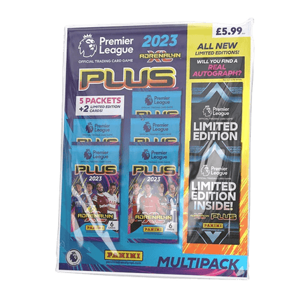 Premier League 2022/23 - Adrenalyn XL PLUS Football (Soccer) - Multipack - The Card Vault