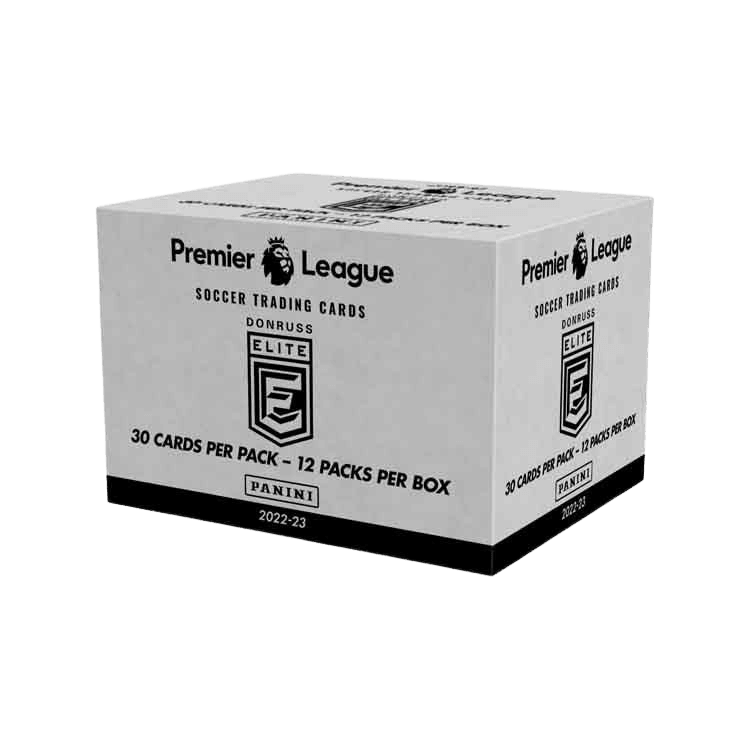 Premier League 2022/23 Donruss Elite Football (Soccer) - Fat Pack Box (12x Packs) - The Card Vault