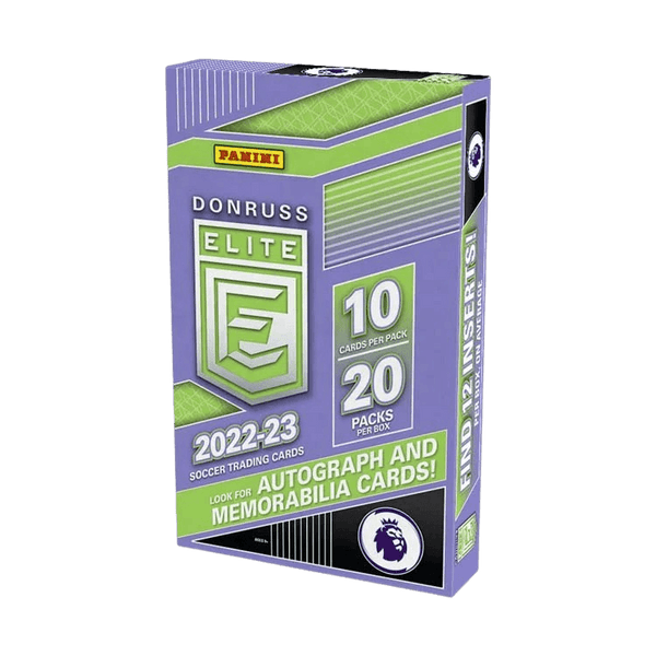 Premier League 2022/23 Donruss Elite Football (Soccer) - Retail Box (20 Packs) - The Card Vault