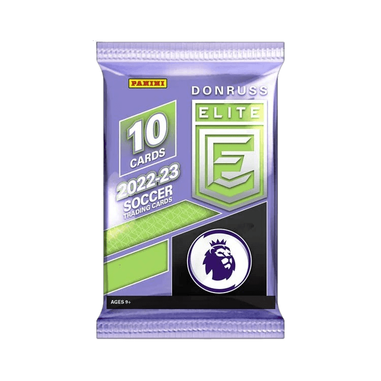 Premier League 2022/23 Donruss Elite Football (Soccer) - Retail Box (20 Packs) - The Card Vault