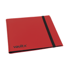 Vault X - 12-Pocket Strap Binder - Red