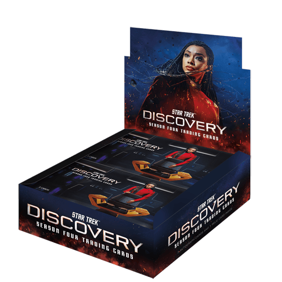 Rittenhouse Archives - 2023 Star Trek Discovery Season 4 - Booster Box (24 Packs) - The Card Vault