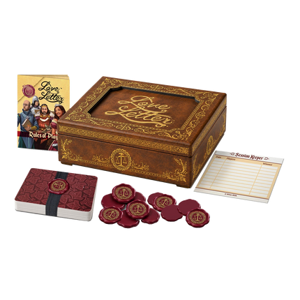 Love Letter Deluxe Edition original box and components