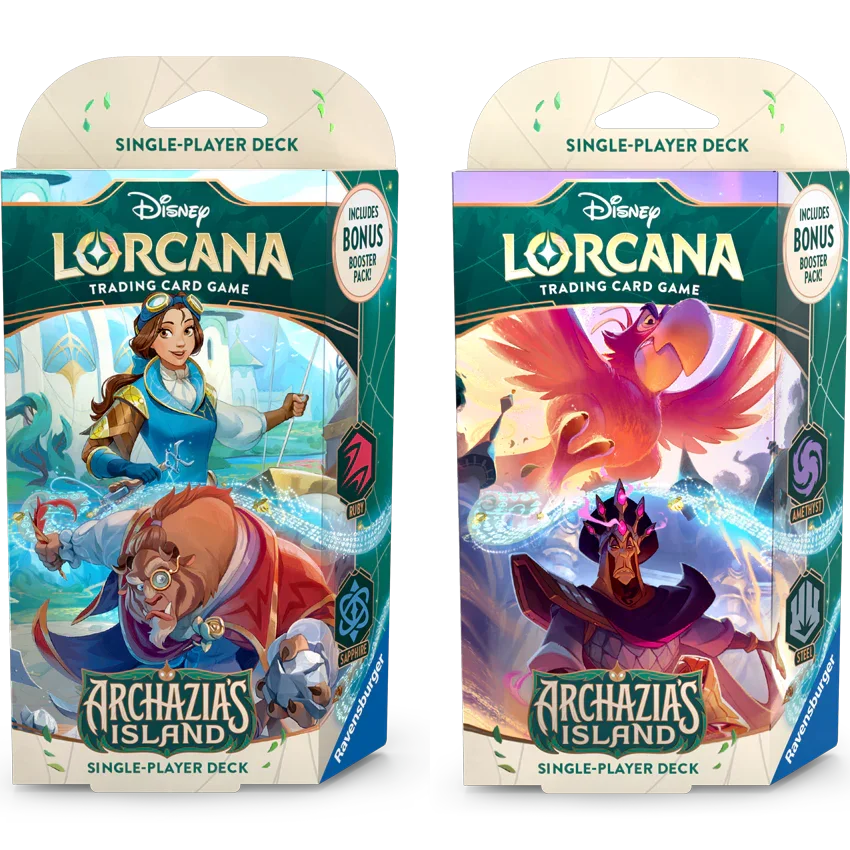 BB-Toy-Trades Lorcana Archazias Eiland, displaybox met 24 boosterpacks, Duits, verzamelkaarten nieuw en originele verpakking toploader BB-Toy-Trades Lorcana Archazias Eiland, displaybox met 24 boosterpacks, Duits, verzamelkaarten nieuw en originele verpakking toploader