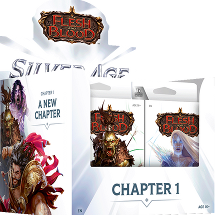 Flesh and Blood TCG - Silver Age - Chapter 1 - Counter Display Unit (10x Decks)