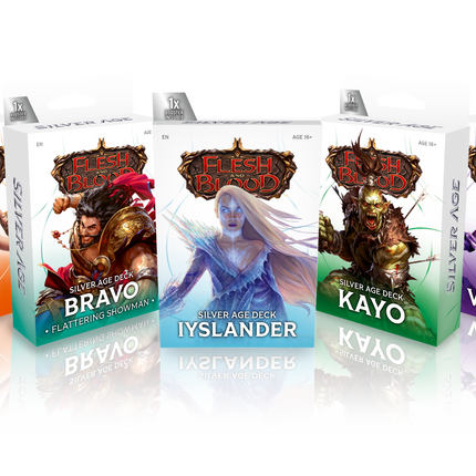 Flesh and Blood TCG - Silver Age - Chapter 1 - Counter Display Unit (10x Decks)