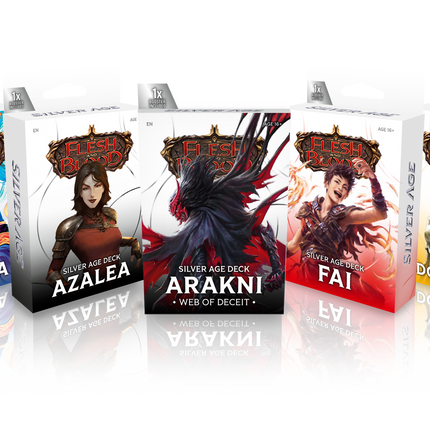 Flesh and Blood TCG - Silver Age - Chapter 2 - Counter Display Unit (10x Decks)