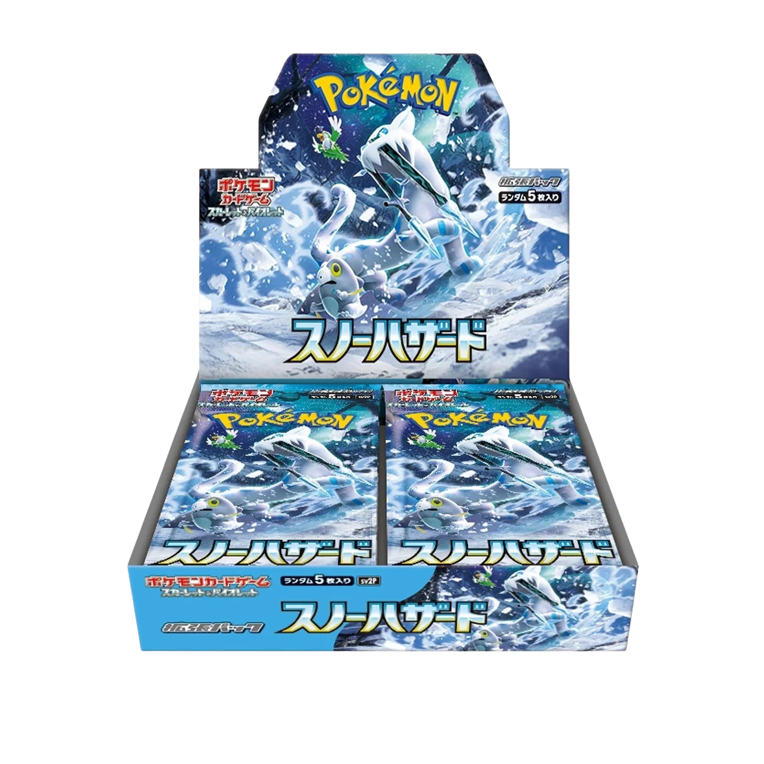 Pokemon TCG - Snow Hazard (sv2P) - Booster Box (Japanese)