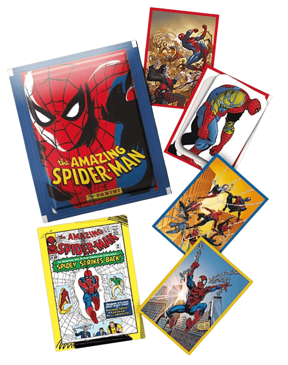 Spiderman 60th Anniversary Sticker Collection - Multiset - The Card Vault